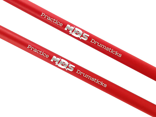 MDS-5DR Тренеровочные барабанные палочки. Цвет красный.