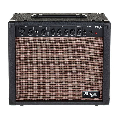 Stagg 20 AA R Комбоусилитель для электроакустической гитары.