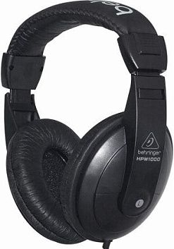 Behringer HPM1000-BK Наушники мониторные динамические закрытого типа.